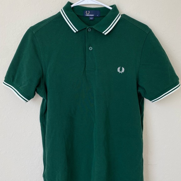 Fred Perry original polo. Green size S - Picture 1 of 3